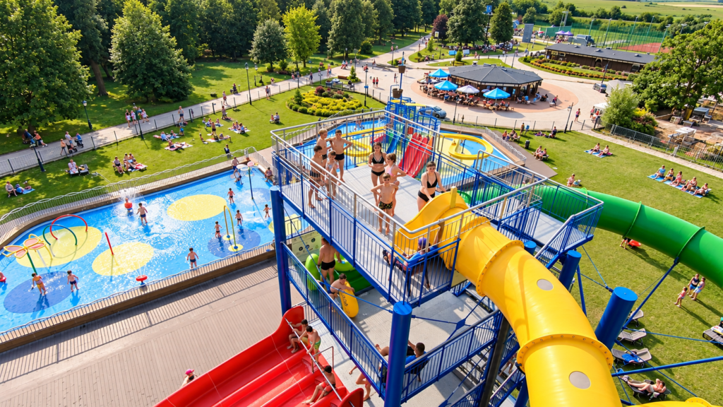 Strona Główna - Atrakcje Ciechocinka - wodny plac zabaw